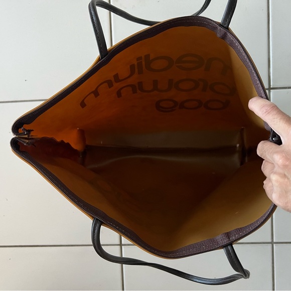 Vintage Bloomingdale’s Medium Brown Bag Tote Bag - Picture 7 of 8